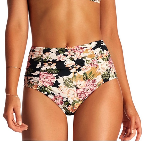 Bikini set - Vitamin A Ambrosia High Waisted Bottom and Bikini Top (Large) - Picture 2 of 6